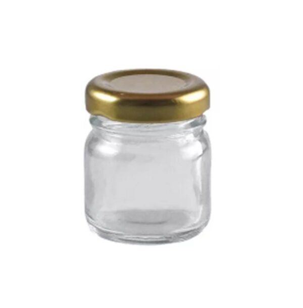 Frasco Vidrio Minidulce X 40 Ml Con Tapa