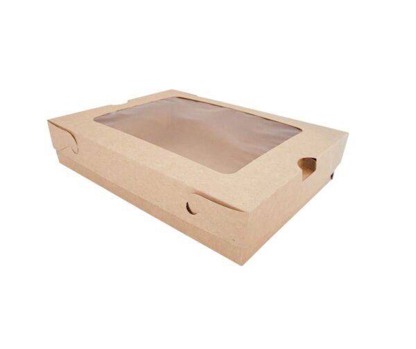 Bandeja 105 Con Tapa Y Ventana (225 X 178 X 45) X 50 U