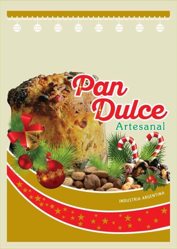 Bolsa Polipropileno Impresa Pan Dulce (30 X 40) X100 U