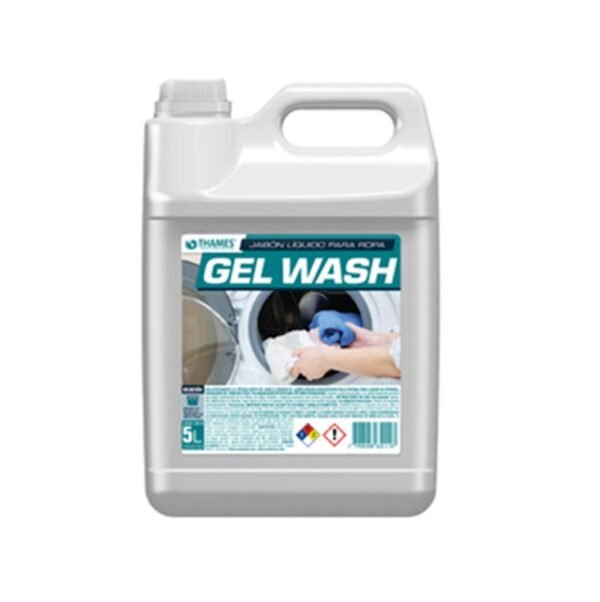 Jabon Liquido P/Ropa Gel Wash X 5 L