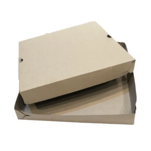 Cajas Carton Gris Pizza Liviana X 100 U