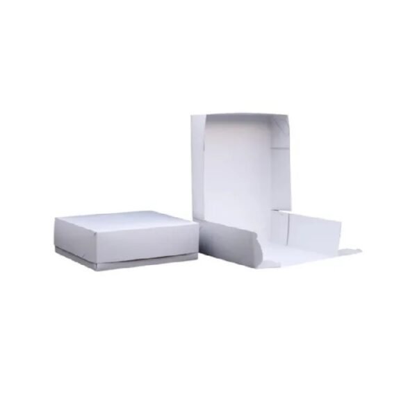 Caja P/Torta Blanco (25 X 25 X 12) X U