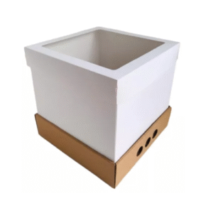 Caja Visor Torta Alta (25 X 25 X 25) X 10 U