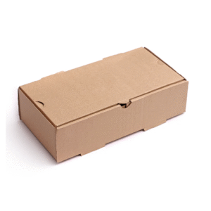 Caja Microcorrugado Hamburguesa Y Papas (25 X 13 X 6.5) X U