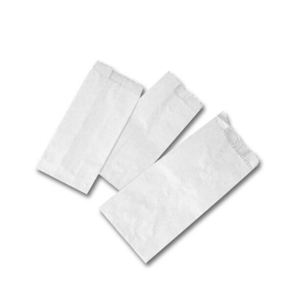 Bolsa Papel Blanca Baguett Sulfito 1 X 60 Cm X 100 U