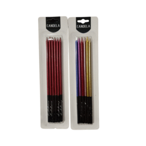 Velas Metalizadas Candela x 6 U