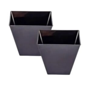 Copa Cuadrada Petite Darnel 60 cc X 24 U Color Bco/Negro