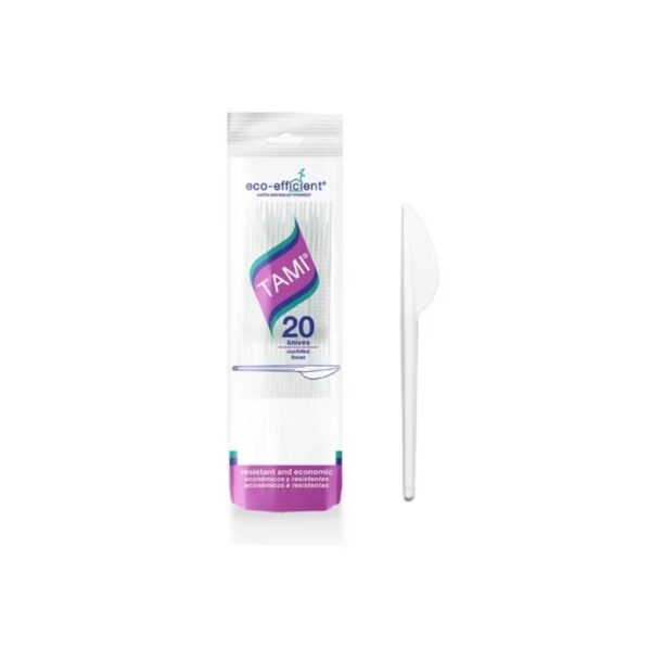 Cuchillo Blanco Tami x 20 U