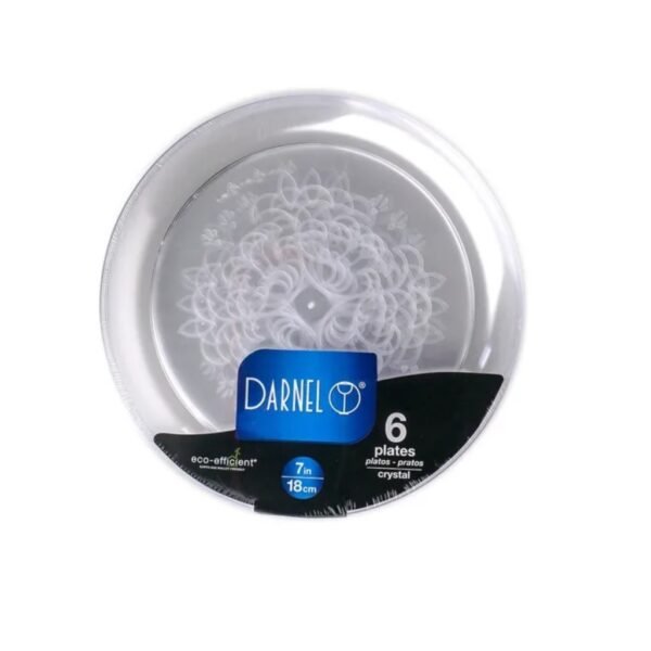 Plato Cristal 18 Cm. Darnel x 6 U